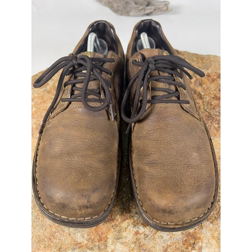Merrell World Legend Oxford Shoes Mens 10.5 Dark Earth Brown Leather J45097